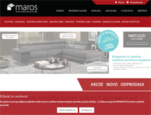 Tablet Screenshot of maros.si